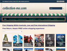 Tablet Screenshot of collection-me.com
